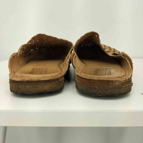 MOHINDERS  USA製 WOVEN ウーブン ハンドメイド イントレチャート レザー サンダル メンズ  8